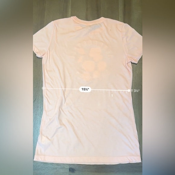 Aeropostale Women’s Graphic Tee size M orange - Picture 6 of 6